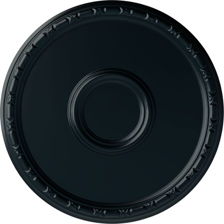 Odessa Bead & Barrel Ceiling Medallion (Fits Canopies up to 5"), 19 3/4"OD x 1 3/8"P, Night Shade
